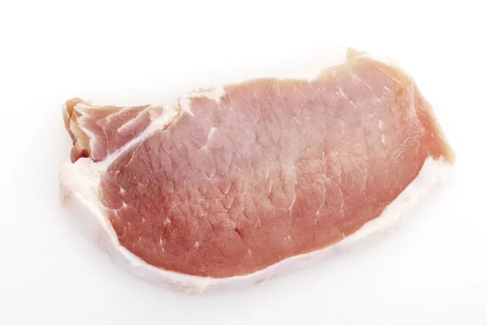 Gerahmter Druck : Schweinefiletstück