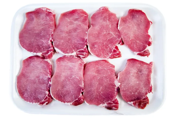 Gerahmter Druck : Schweine in der Packung. Gerahmter Druck : Schweine in der Packung.
