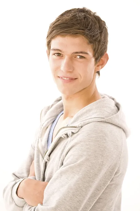 Gerahmter Druck : Portrait eines Jungen Gerahmter Druck : Portrait eines Jungen