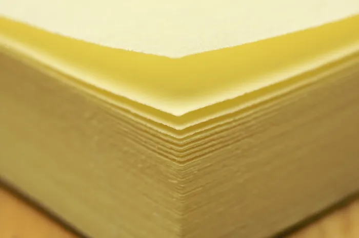 Gerahmter Druck : Post-It-Hefter-Makro-Aufnahm Gerahmter Druck : Post-It-Hefter-Makro-Aufnahm