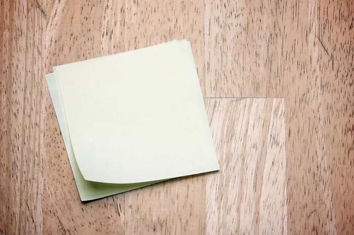 Gerahmter Druck : Post-it-Hinweise Gerahmter Druck : Post-it-Hinweise