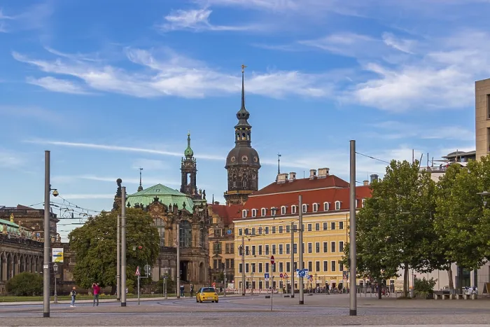 Gerahmter Druck : Postamtssquare Gerahmter Druck : Postamtssquare
