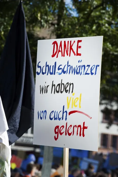 Gerahmter Druck : Plakat, Klimastreik-Demonstration 20. Gerahmter Druck : Plakat, Klimastreik-Demonstration 20.