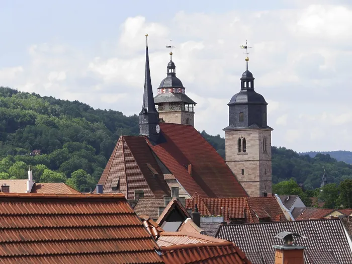 Gerahmter Druck : Schmalkalden in Thüringen Gerahmter Druck : Schmalkalden in Thüringen