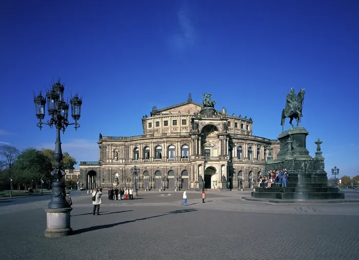Gerahmter Druck : Semper Opera Gerahmter Druck : Semper Opera
