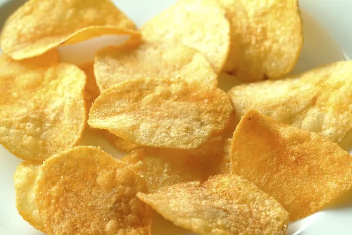 Gerahmter Druck : Pommeschips Gerahmter Druck : Pommeschips
