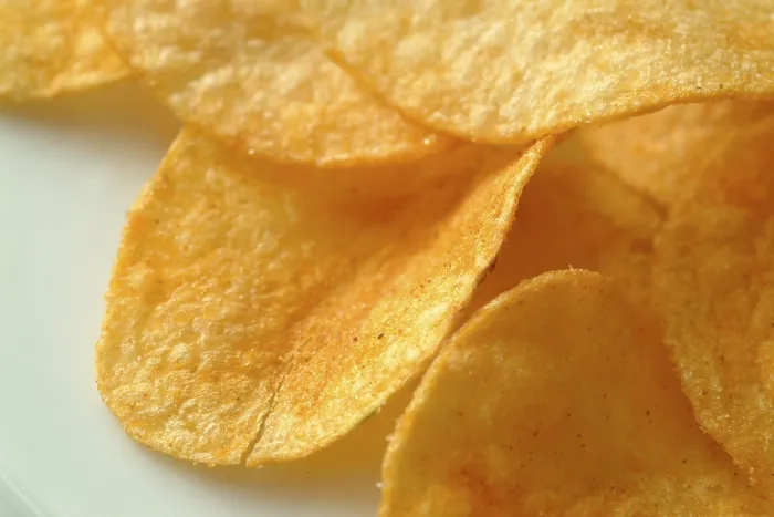 Gerahmter Druck : Pommeschips Gerahmter Druck : Pommeschips