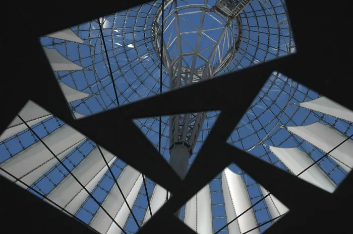 Gerahmter Druck : Potsdamer Platz Gerahmter Druck : Potsdamer Platz