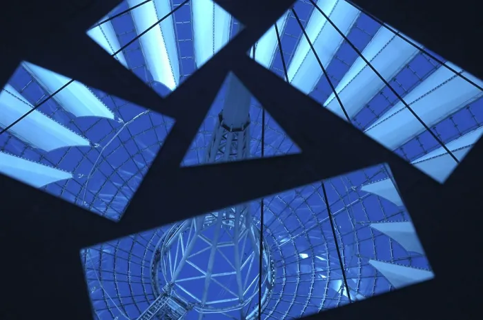 Gerahmter Druck : Potsdamer Platz Gerahmter Druck : Potsdamer Platz