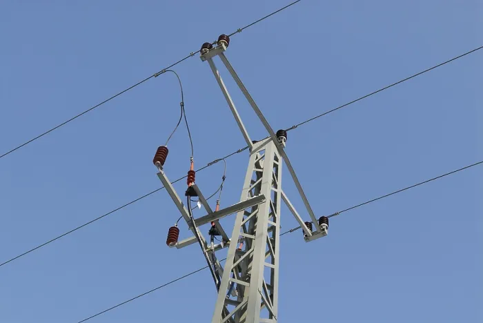 Gerahmter Druck : Strommast Gerahmter Druck : Strommast