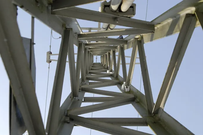 Gerahmter Druck : Strommast Gerahmter Druck : Strommast