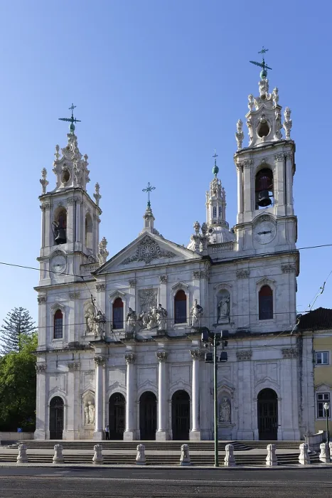Gerahmter Druck : Kathedrale der Estrela, Basilika der Estrela Gerahmter Druck : Kathedrale der Estrela, Basilika der Estrela