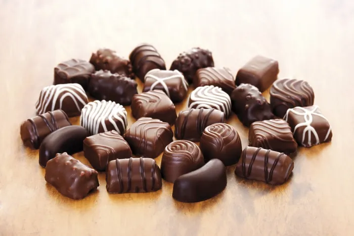 Gerahmter Druck : Pralines Gerahmter Druck : Pralines