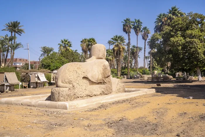 Gerahmter Druck : Die Sphinx von Memphis in Kairo, Ägypten Gerahmter Druck : Die Sphinx von Memphis in Kairo, Ägypten
