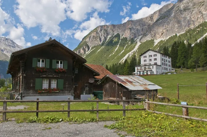 Gerahmter Druck : Preda, Schweiz Gerahmter Druck : Preda, Schweiz