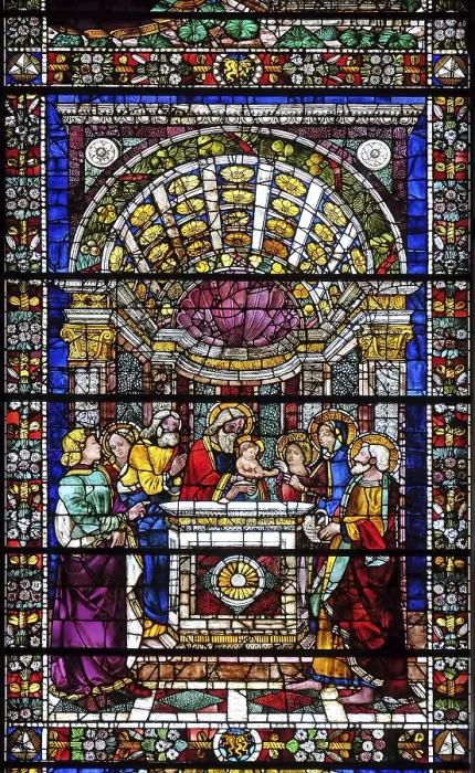 Gerahmter Druck : Darstellung Jesu im Tempel Gerahmter Druck : Darstellung Jesu im Tempel