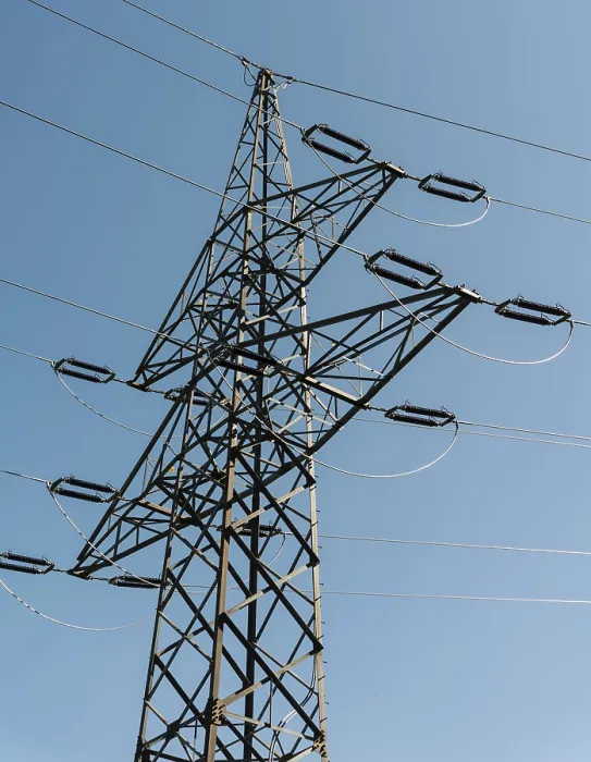 Gerahmter Druck : Pylon einer Hochspannungsleitung. Gerahmter Druck : Pylon einer Hochspannungsleitung.