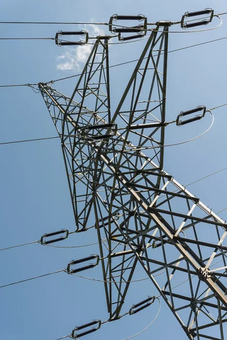 Gerahmter Druck : Pylon einer Hochspannungsleitung. Gerahmter Druck : Pylon einer Hochspannungsleitung.