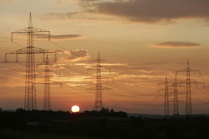 Gerahmter Druck : Säulen am Sonnenuntergang. Gerahmter Druck : Säulen am Sonnenuntergang.