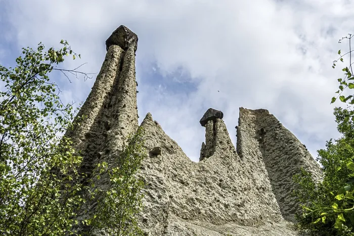 Gerahmter Druck : Pyramiden von Euseigne, Wallis Gerahmter Druck : Pyramiden von Euseigne, Wallis