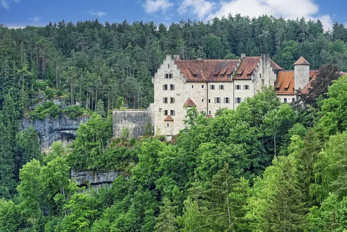 Gerahmter Druck : Schloss Rabensteiner, Rabenstein, Ailsbachtal Gerahmter Druck : Schloss Rabensteiner, Rabenstein, Ailsbachtal