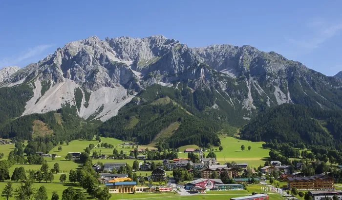 Gerahmter Druck : Ramsau am Dachstein, Dachsteingebirge Gerahmter Druck : Ramsau am Dachstein, Dachsteingebirge