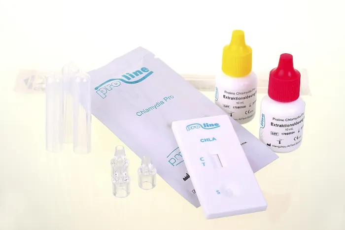 Gerahmter Druck : Rapid-Test für Chlamydien von ProLine Gerahmter Druck : Rapid-Test für Chlamydien von ProLine