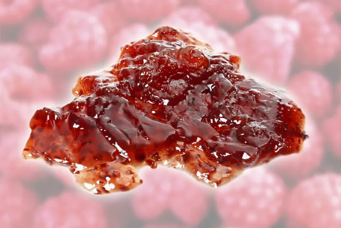 Gerahmter Druck : Raspberry-Marmelade Gerahmter Druck : Raspberry-Marmelade