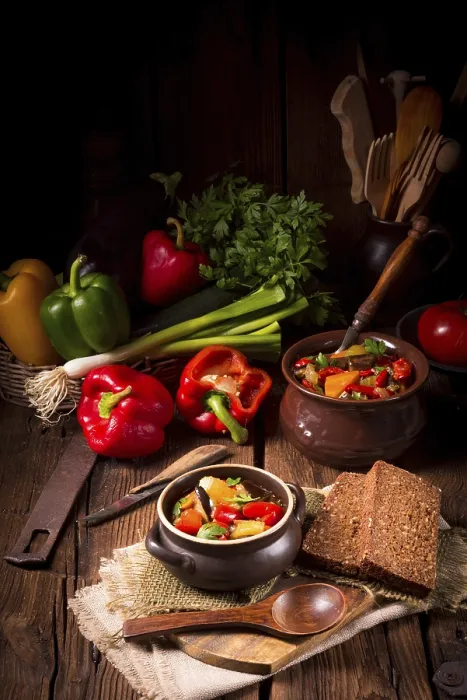 Gerahmter Druck : Ratatouille