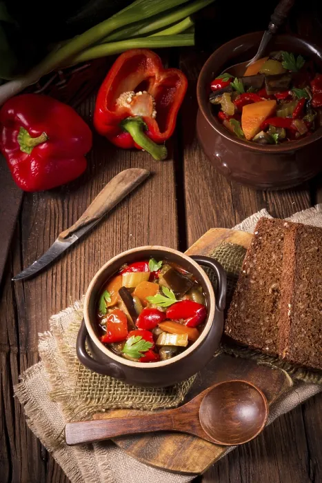 Gerahmter Druck : Ratatouille Gerahmter Druck : Ratatouille