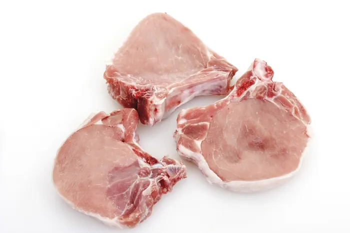 Gerahmter Druck : Rohschweinefilets Gerahmter Druck : Rohschweinefilets