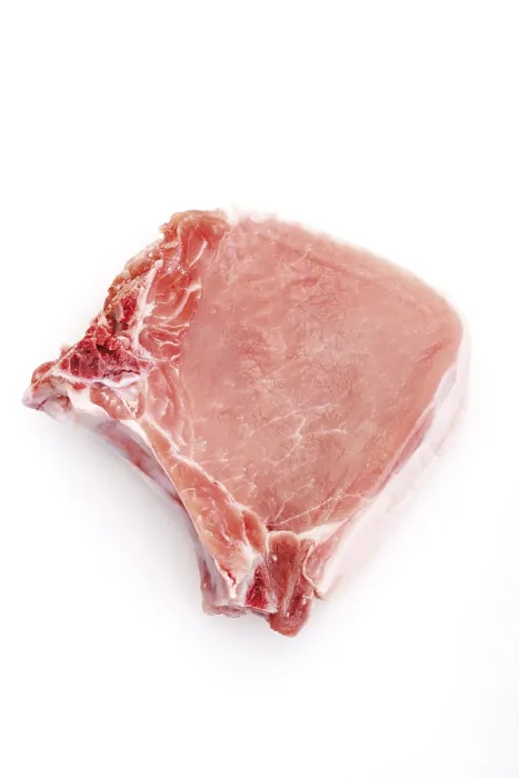 Gerahmter Druck : Rohschweinefilet. Gerahmter Druck : Rohschweinefilet.
