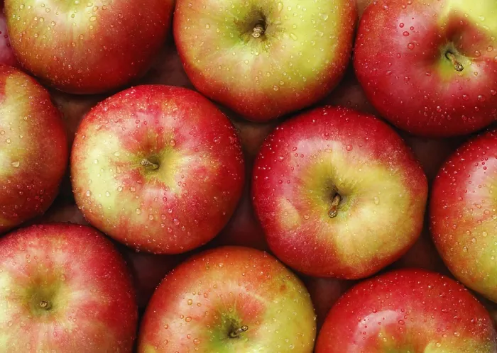 Gerahmter Druck : Rote Äpfel Gerahmter Druck : Rote Äpfel