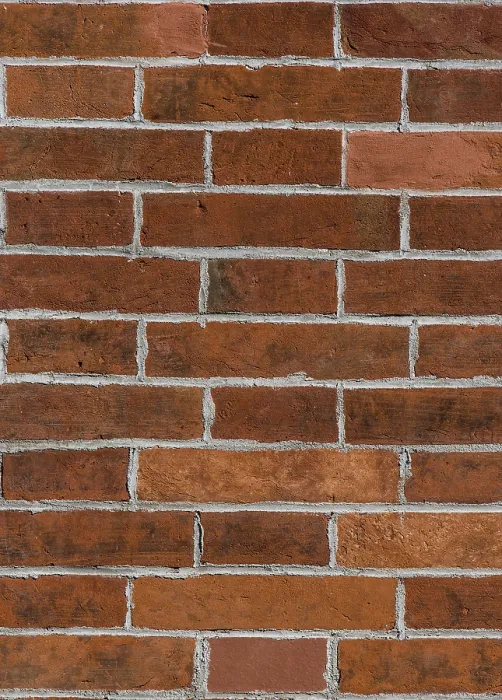 Gerahmter Druck : Mauern aus roten Backsteinen, Detail. Gerahmter Druck : Mauern aus roten Backsteinen, Detail.
