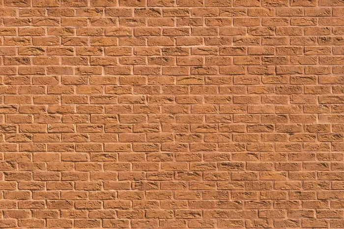 Gerahmter Druck : Backsteinmauer