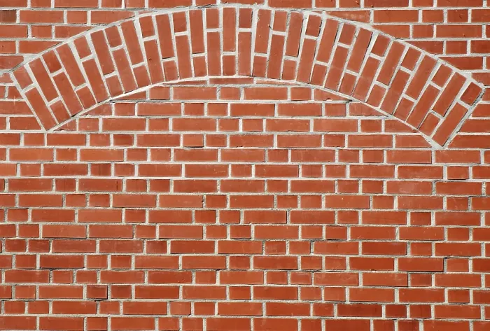 Gerahmter Druck : Kindersteinmauer mit Bogen. Gerahmter Druck : Kindersteinmauer mit Bogen.
