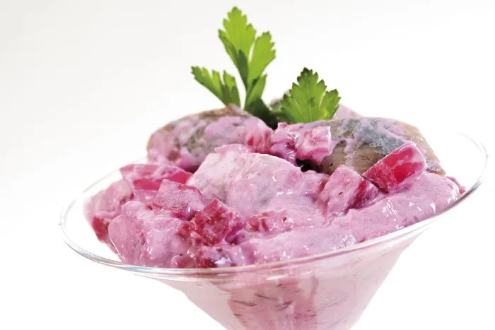 Gerahmter Druck : Rotkäppchen-Salat Gerahmter Druck : Rotkäppchen-Salat