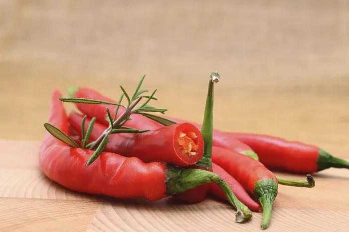 Gerahmter Druck : Rote Paprika Gerahmter Druck : Rote Paprika