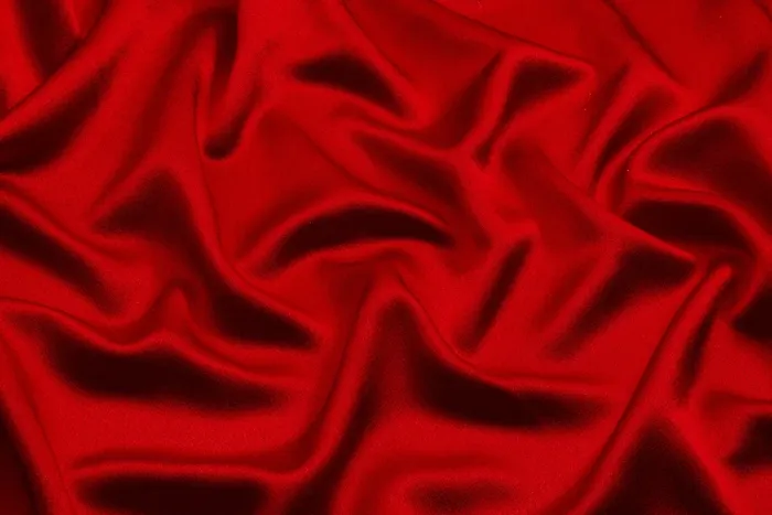 Gerahmter Druck : Rotes Seidengewebe Gerahmter Druck : Rotes Seidengewebe