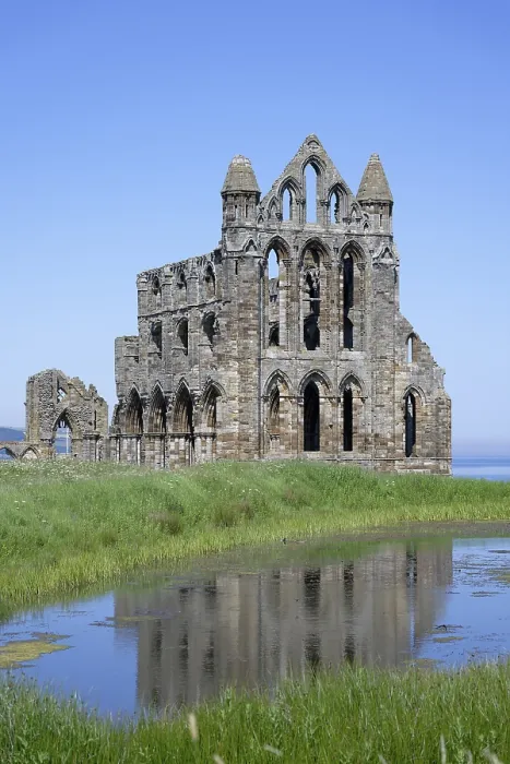 Gerahmter Druck : Reflexion, Whitby Abbey, Whitby Gerahmter Druck : Reflexion, Whitby Abbey, Whitby