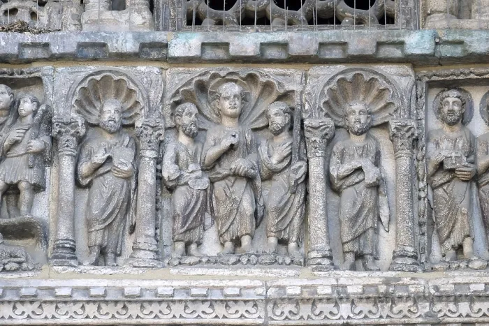 Gerahmter Druck : Relieffragment der St.-Markus-Basilika in Venedig, Italien Gerahmter Druck : Relieffragment der St.-Markus-Basilika in Venedig, Italien