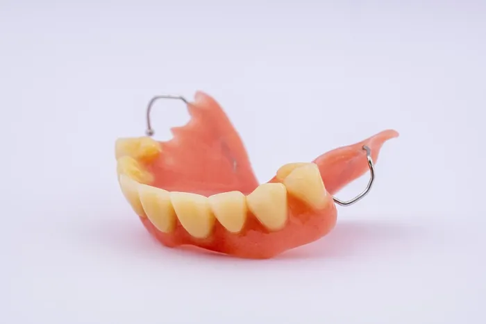 Gerahmter Druck : Obere Zahnprothese. Gerahmter Druck : Obere Zahnprothese.