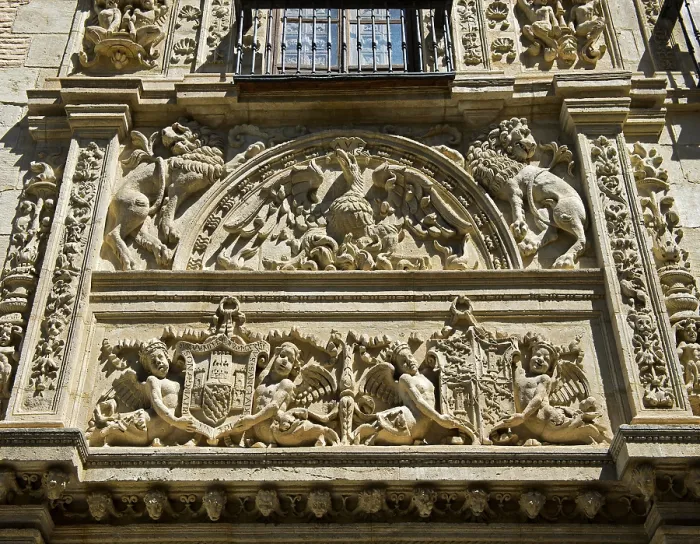 Gerahmter Druck : Ein Teil der Renaissancefassade. Gerahmter Druck : Ein Teil der Renaissancefassade.