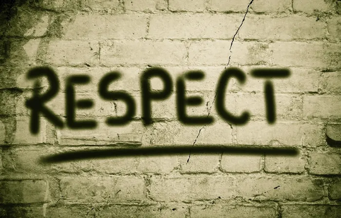Gerahmter Druck : Respekt-Konzept Gerahmter Druck : Respekt-Konzept