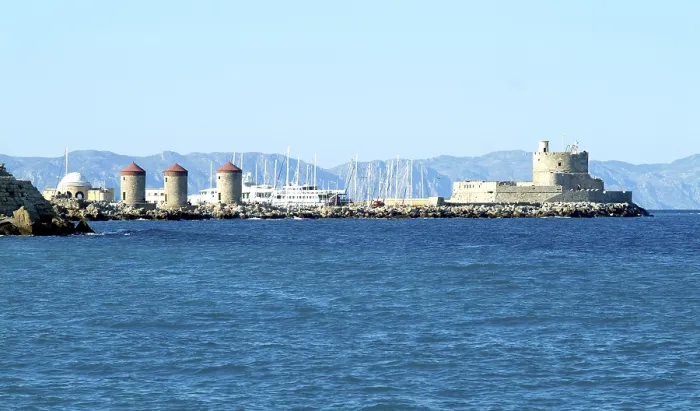 Gerahmter Druck : Rhodes Gerahmter Druck : Rhodes