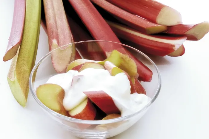 Gerahmter Druck : Rhubarb Gerahmter Druck : Rhubarb