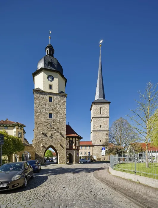 Gerahmter Druck : Riedtor, Teil der Stadtbefestigung. Gerahmter Druck : Riedtor, Teil der Stadtbefestigung.