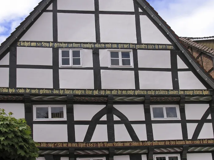 Gerahmter Druck : Rinteln, Fachwerkhäuser Gerahmter Druck : Rinteln, Fachwerkhäuser