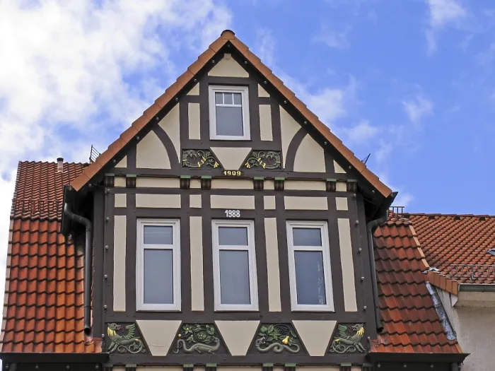 Gerahmter Druck : Rinteln, Fachwerkhäuser Gerahmter Druck : Rinteln, Fachwerkhäuser