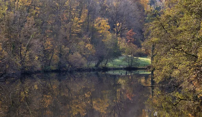 Gerahmter Druck : Enz - Fluss, Bietigheim-Bissingen Gerahmter Druck : Enz - Fluss, Bietigheim-Bissingen